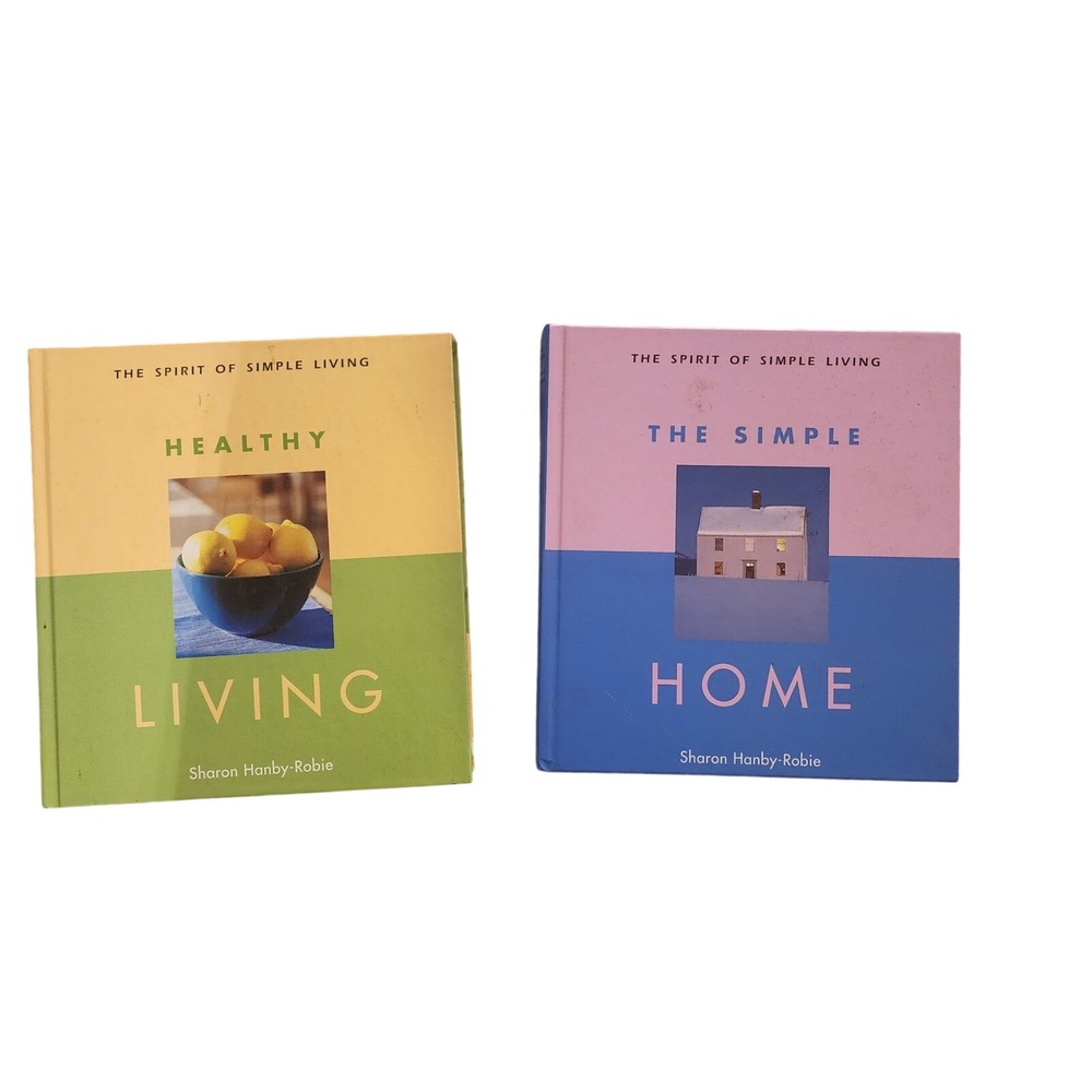 The Spirit of Simple Living Healthy‎ Living + Simple Home Books Set